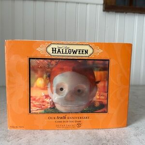 Dept 56 Snow Village Halloween Come in if You Dare Anniversary Accessory #799979